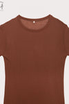 BASERANGE Classic Bamboo Fiber Bamboo Cotton Long Sleeve T-Shirt Series Collection Round Neck Bottoming Shirt France BAS-TOLS-BL-000-OCULAR